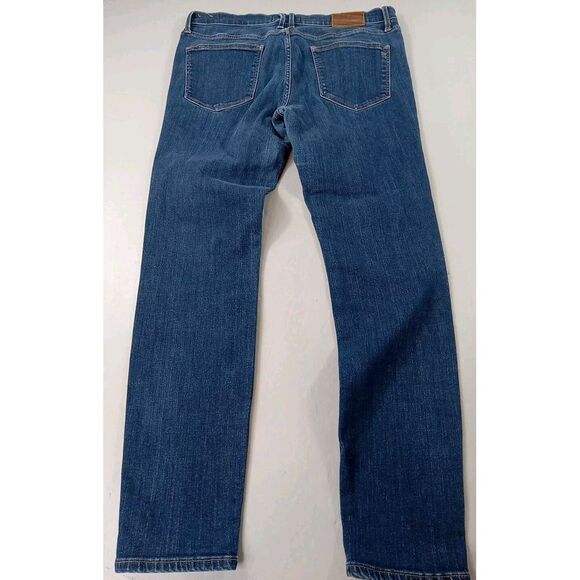 Madewell‎ Jeans Womens Sz 31 Blue Mid Rise Skinny Ankle Denim - Picture 2 of 9
